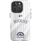 MLB Colorado Rockies Home Jersey iPhone 16 Pro Impact Case